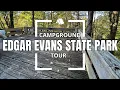 Edgar Evins State Park Tour Silverpoint Tennessee - Campground Tour and Campsite Walking Tour