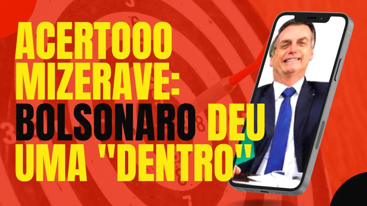 CANAL PODC? BOLSONARO ACERTOU UMA BOLA DENTRO!