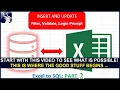 Update SQL Table from Excel - Learn How to Create a User-Friendly Excel SQL Tool