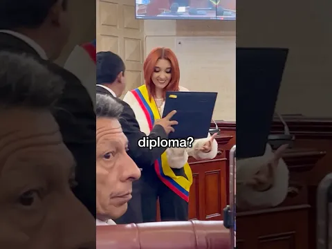 El Presidente de mi País le dio un Reconocimiento a mi Hermana 😍