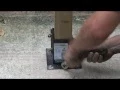How to Install a Fence Post onto Concrete