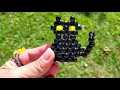 Black cat kandi tutorial