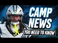 Training Camp News You Need to Know - 2026 Fantasy Football Advice