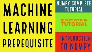 Numpy Complete Tutorial For Machine Learning Introduction To Numpy Part 1