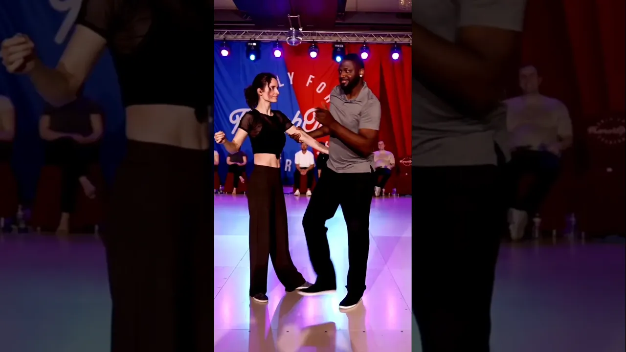 Just jamming together 🔥🕺🏿💃🏻 #improv #westcoastswing