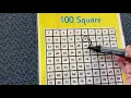 Using a 100 square to add tens