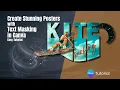 Create Stunning Posters with Text Masking in Canva - Easy Tutorial