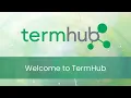 Welcome to TermHub October 2024
