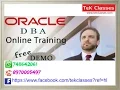Oracle DBA Online Training Oracle DBA Tutorials For Beginners