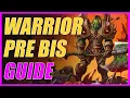 Warrior PRE BIS Attunement Guide Classic Wow