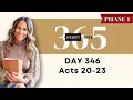 Day 346 Acts 20-23 Daily One Year Bible Study Bible Reading w Commentary New Testament