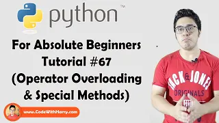 Operator Overloading Dunder Methods Python Tutorials For Absolute Beginners In Hindi