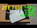 Lagu Cara setting ZTE F609 sebagai access point