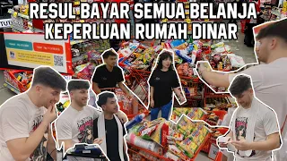 RESUL BAYAR SEMUA BELANJA KEPERLUAN RUMAH DINAR. PUSING TOTAL SAMPE JUTAAN
