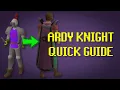 Ardy Knights No mouse movement OSRS