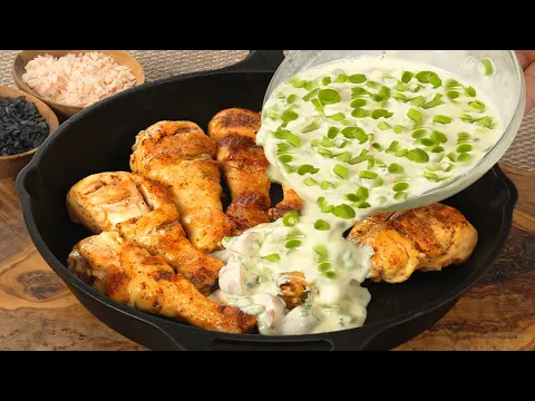 Download MP3 I've never had chicken thighs taste so good! I learned this trick in a restaurant!