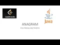Array Indexing using Characters Valid Anagram JAVA