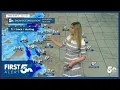 Rain and snow spread across southern Colorado Friday night