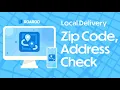 ROAROO Local Delivery Zip Code Address Check