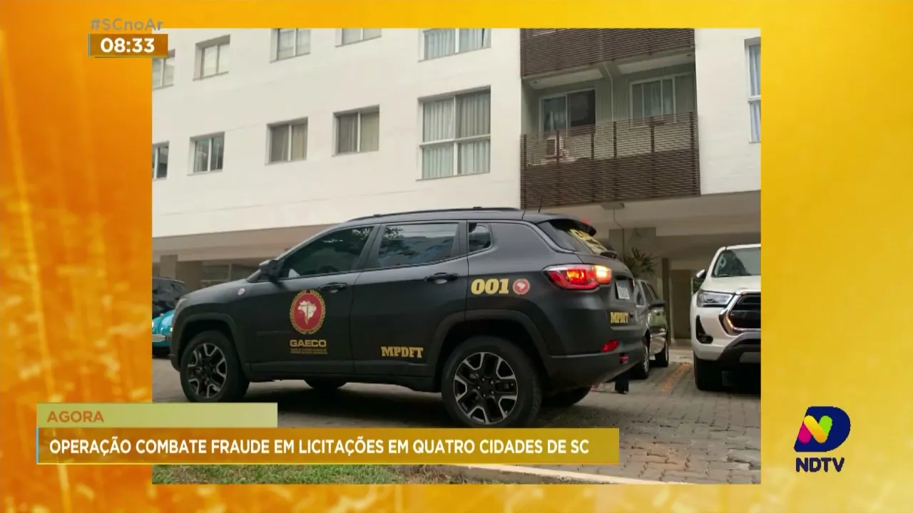 Gaeco deflagra operação contra fraude em licitações nesta quinta-feira