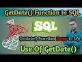 Getdate Function In SQL What Is Getdate Function In SQL
