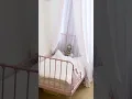 IKEA MINNEN Pink Bed