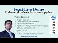 Feast as Feature Store in Machine Learning Feast Live Demo MLOps Ashutosh Tripathi