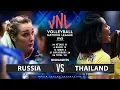 Lagu Russia vs Thailand | Highlights | Women's VNL 2019