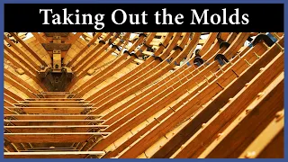 Acorn to Arabella – Journey of a Wooden Boat – Episode 120: Taking Out the Molds