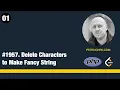01 Solving leetcode problems with PHP - Delete Characters to Make Fancy String