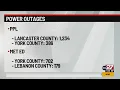 Thousands remain without power amid severe central Pennsylvania weather