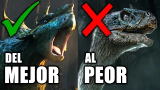 Del PEOR al MEJOR DISEÑO de DINOSAURIO HERBÍVORO
