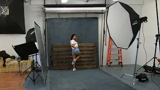 profoto d2 behind the scene fashion photo shoot with meetii kalher in photo studio