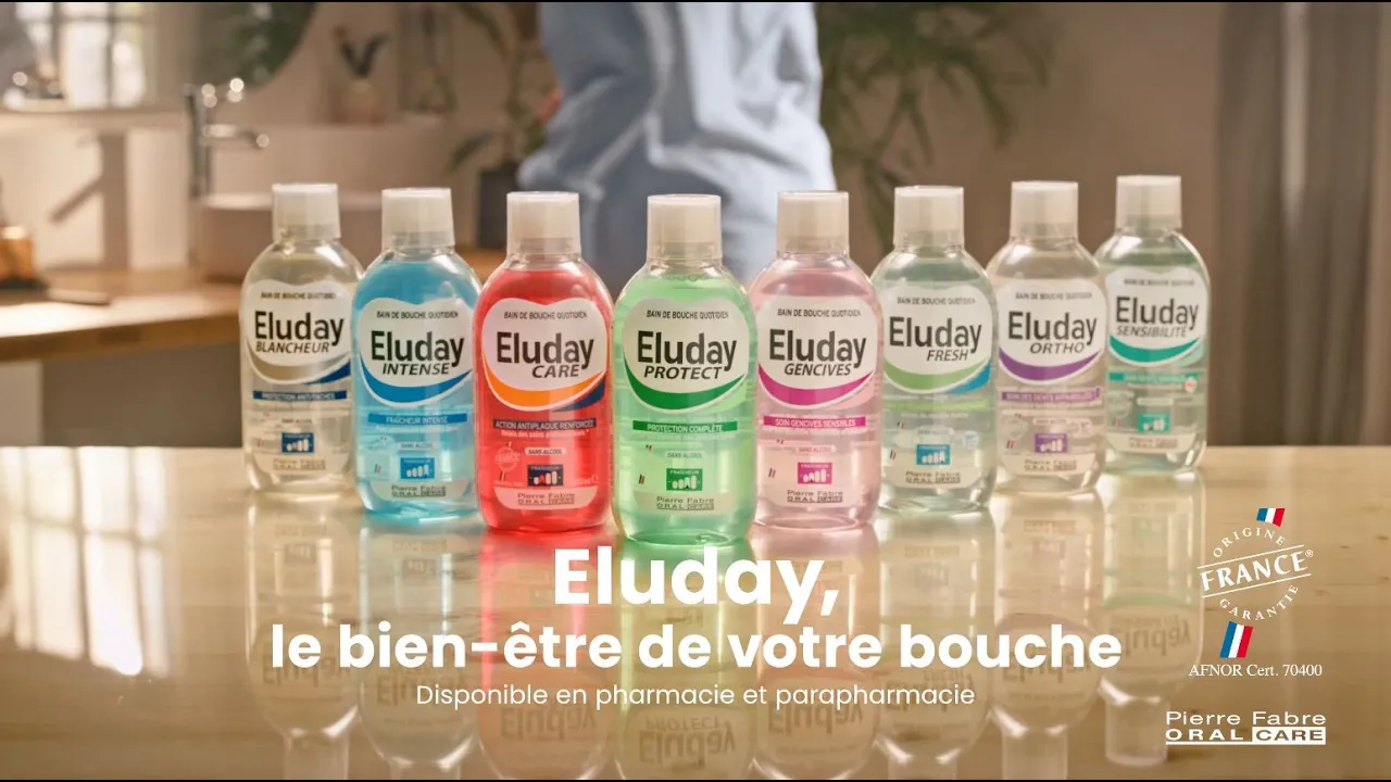Pierre Fabre Oral Care Corporate — Eluday - Le bien-être de votre bouche (YouTube video ad)