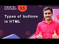 Submit vs Reset vs Button Types of Buttons in HTML Beginner Tutorial - Episode 55