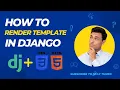 How to Render HTML Templates in Django Step-by-Step Guide CodeCracker