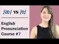 ae vs e Learn English Pronunciation Course Minimal Pairs Practice