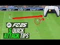 EA FC 25 - 5 BEST ATTACKING TIPS TO INSTANTLY IMPROVE SCORE MORE GOALS WIN MORE