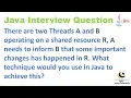 java multithreading scenario based interview question Java Concurrency Interview Question