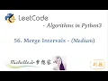 LeetCode in Python 56 Merge Intervals - Michelle