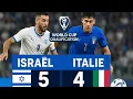 Download Lagu World Cup Israël vs Italie 5-4 • Highlights \u0026 All Goals • Matteo Politano \u0026 Moise Kean Goal
