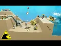 Download Lagu Jurassic Park Flood Survival Experiment - Lego Tsunami Dam Breach