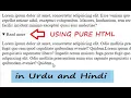 how to make a read more button using html