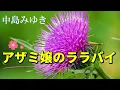 「アザミ嬢のララバイ」中島みゆきデビュー曲/オカリナ演奏🌠きらきら星🌠