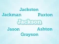Alternatives to popular boy names