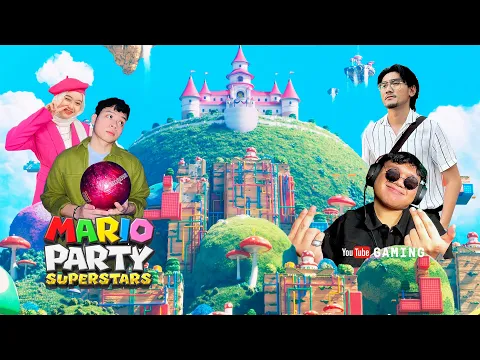 Download MP3 🔴 KING MARIO OOHAMI vs REZZADUDE, ATAN & GEBU!🌟 - Mario Party Superstar (Malaysia)