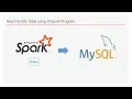 Real-Time Project Scenario To Read MySQL Table using PySpark Program Hands-On DM DataMaking