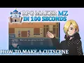 How to Make a Cutscene RPG Maker MZ In 100 Seconds
