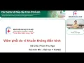 Download Lagu [NHI 2024] BUỔI 4: VIÊM PHỔI DO VI KHUẨN KHÔNG ĐIỂN HÌNH - BSCKII. Phạm Thu Nga