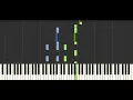 Alan Menken  Babkak,Omar, Aladdin,Kassim fromAladdin The  Broadway Musical [Piano Tutorial]Synthesia